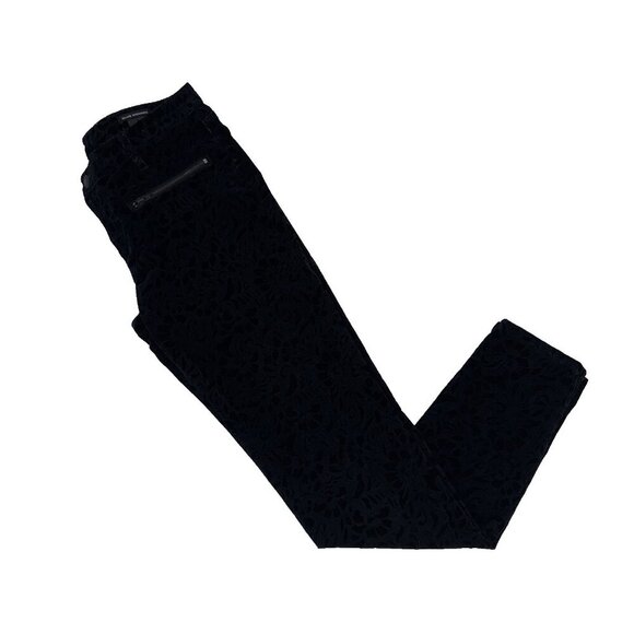 club monaco pants women black Velvet Damsk, size 4, dress pants - Picture 4 of 14